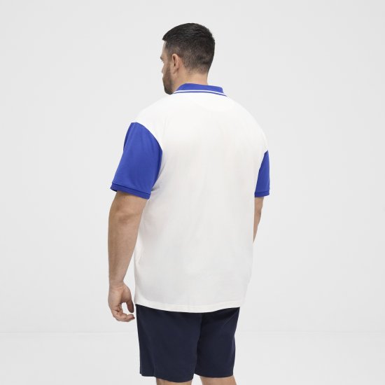North Latitude Polo Short Sleeve Blue And White - Polos - Polos 2XL-8XL