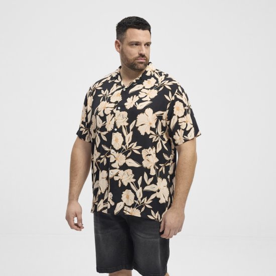 North Latitude Shirt Cuba Short Sleeve Navy - Camisas - Camisas 2XL-10XL