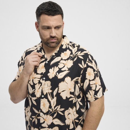 North Latitude Shirt Cuba Short Sleeve Navy - Camisas - Camisas 2XL-10XL