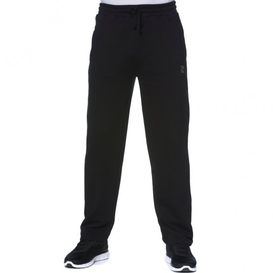 JP1880 Sweatpants Joggers Straight Cut Basic Fit Black TALL - ROPA DE HOMBRE MT-6XLT - Tamaños de talle alto