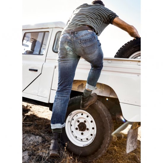 JP1880 Jeans Straight Fit Super Stretch Denim Used Blue - Vaqueros & pantalones - Vaqueros y Pantalones - W40-W70