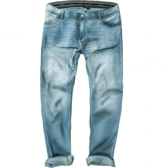 JP1880 Jeans Regular Fit 5-Pocket Bleached Denim - Todos prendas - Ropa tallas grandes hombre