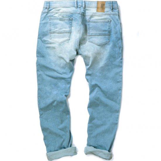 JP1880 Jeans Regular Fit 5-Pocket Bleached Denim - Todos prendas - Ropa tallas grandes hombre