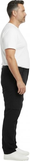 Dobsom Nebraska Pantalón con Perneras Desmontables Negros - Ropa deportiva - Ropa Deportiva 2XL-10XL