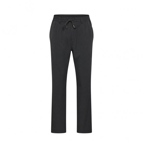 North Latitude Dress Pants Elastic Waist Dark Grey Melange - Pantalones tallas grandes hombres - Pantalones Tallas Grandes Hombres