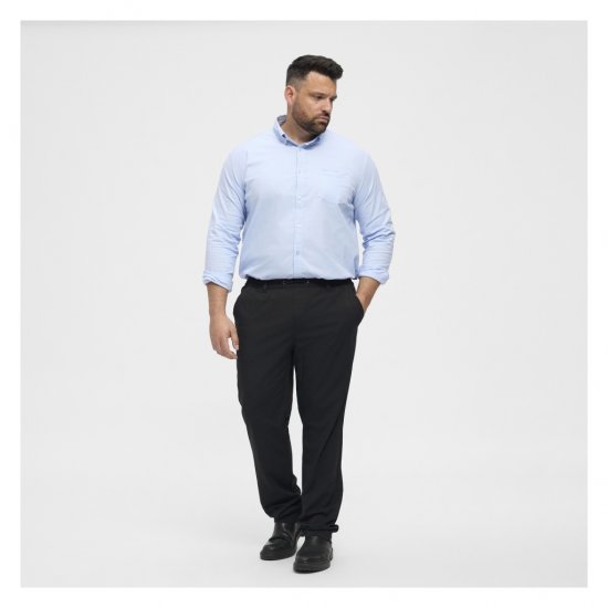 North Latitude Dress Pants Elastic Waist Black - Pantalones tallas grandes hombres - Pantalones Tallas Grandes Hombres