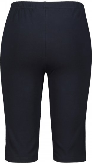Ulla Popken Stretch Knit Bike Shorts Blue - Vaqueros & Pantalones de Mujer Tallas Grandes – Plus Size - 