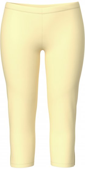 Ulla Popken Basic Stretch Knit Capris Orange - Vaqueros & Pantalones de Mujer Tallas Grandes – Plus Size - 
