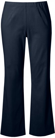 Ulla Popken Classic Stretch Bengaline Comfort Pants Navy - Vaqueros & Pantalones de Mujer Tallas Grandes – Plus Size - 