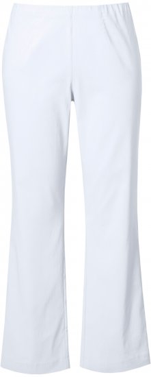 Ulla Popken Classic Stretch Bengaline Comfort Pants Snow White - Vaqueros & Pantalones de Mujer Tallas Grandes – Plus Size - 