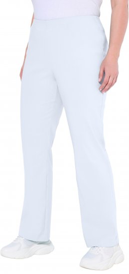 Ulla Popken Classic Stretch Bengaline Comfort Pants Snow White - Vaqueros & Pantalones de Mujer Tallas Grandes – Plus Size - 