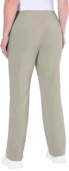 Ulla Popken Classic Stretch Bengaline Comfort Pants Brown - Vaqueros & Pantalones de Mujer Tallas Grandes – Plus Size - 