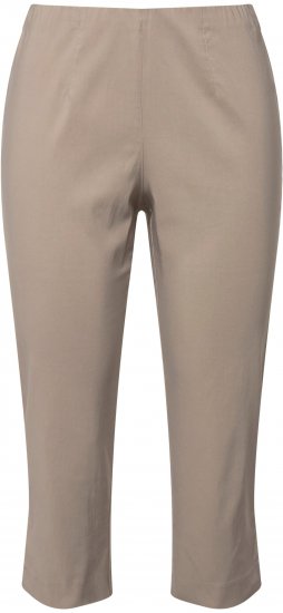 Ulla Popken Stretch Basic Bengaline Capri Pants Orange - Vaqueros & Pantalones de Mujer Tallas Grandes – Plus Size - 