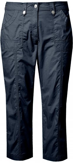 Ulla Popken Roll Tab Hem Stretch Cargo Pants Navy - Vaqueros & Pantalones de Mujer Tallas Grandes – Plus Size - 