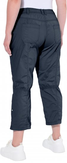Ulla Popken Roll Tab Hem Stretch Cargo Pants Navy - Vaqueros & Pantalones de Mujer Tallas Grandes – Plus Size - 