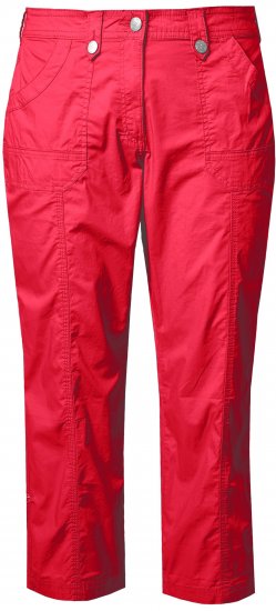 Ulla Popken Roll Tab Hem Stretch Cargo Pants Red - Vaqueros & Pantalones de Mujer Tallas Grandes – Plus Size - 
