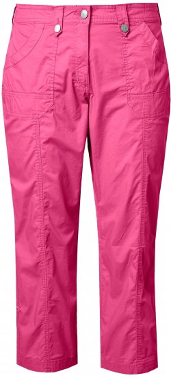 Ulla Popken Roll Tab Hem Stretch Cargo Pants Pink - Vaqueros & Pantalones de Mujer Tallas Grandes – Plus Size - 