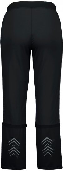 Ulla Popken Zip Off Reflective Detail Funtional Powerstretch Pants Black - Vaqueros & Pantalones de Mujer Tallas Grandes – Plus Size - 