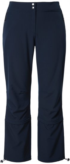 Ulla Popken Zip Off Reflective Detail Funtional Powerstretch Pants Navy - Vaqueros & Pantalones de Mujer Tallas Grandes – Plus Size - Vaqueros y pantalones, EU 42-70