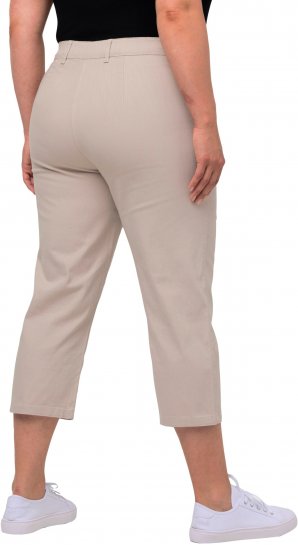 Ulla Popken Mony Stretch Capri Pants Orange - Vaqueros & Pantalones de Mujer Tallas Grandes – Plus Size - 