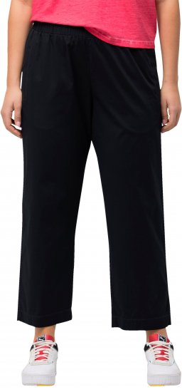 Ulla Popken Wide Leg Ruby Fit Stretch Chino Pants Dark Teal - Vaqueros & Pantalones de Mujer Tallas Grandes – Plus Size - 