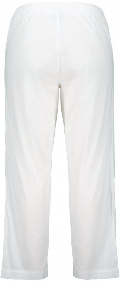 Ulla Popken Wide Leg Ruby Fit Stretch Chino Pants Snow White - Vaqueros & Pantalones de Mujer Tallas Grandes – Plus Size - 