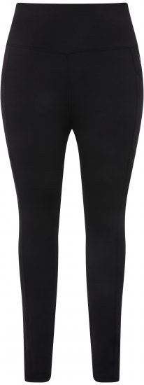 Ulla Popken High Waist Quick Dry Recycled Stretch Leggings Black - Vaqueros & Pantalones de Mujer Tallas Grandes – Plus Size - 