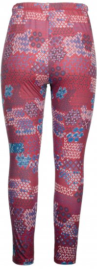 Ulla Popken Graphic Print Recycled Polyester Quick Dry Stretch Leggings Red - Vaqueros & Pantalones de Mujer Tallas Grandes – Plus Size - Vaqueros y pantalones, EU 42-70