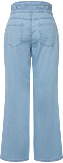 Ulla Popken Soft Denim Wide Leg Jeans Blue Denim - Vaqueros & Pantalones de Mujer Tallas Grandes – Plus Size - Vaqueros y pantalones, EU 42-70