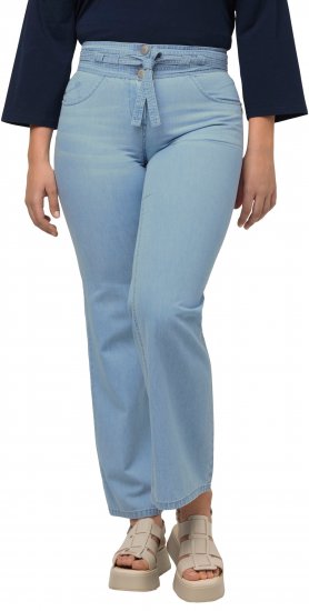 Ulla Popken Soft Denim Wide Leg Jeans Blue Denim - Vaqueros & Pantalones de Mujer Tallas Grandes – Plus Size - Vaqueros y pantalones, EU 42-70