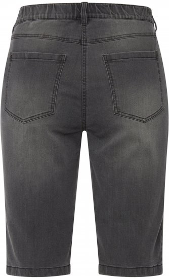 Ulla Popken Basic Denim Mandy Bermuda Shorts Denim Blue - Vaqueros & Pantalones de Mujer Tallas Grandes – Plus Size - 