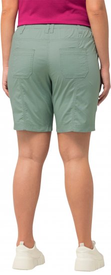 Ulla Popken Cargo Bermuda Shorts Light Moss Green - Vaqueros & Pantalones de Mujer Tallas Grandes – Plus Size - 