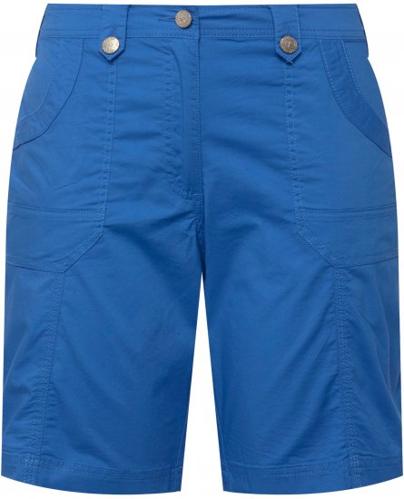Ulla Popken Cargo Bermuda Shorts Royal Blue - Vaqueros & Pantalones de Mujer Tallas Grandes – Plus Size - 