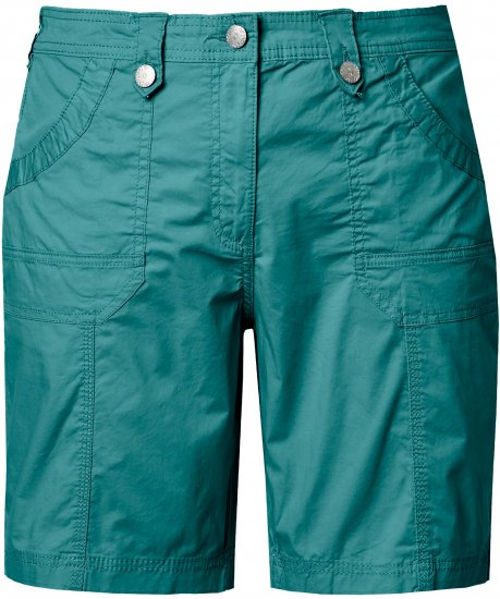 Ulla Popken Cargo Bermuda Shorts Teal - Vaqueros & Pantalones de Mujer Tallas Grandes – Plus Size - 