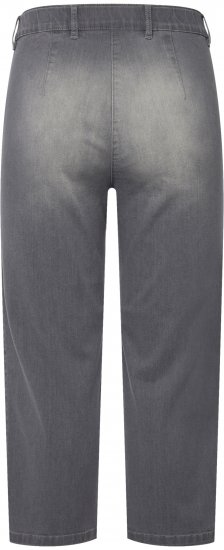 Ulla Popken Cropped Stretch Blend Mony Jeans Denim Blue - Vaqueros & Pantalones de Mujer Tallas Grandes – Plus Size - Vaqueros y pantalones, EU 42-70