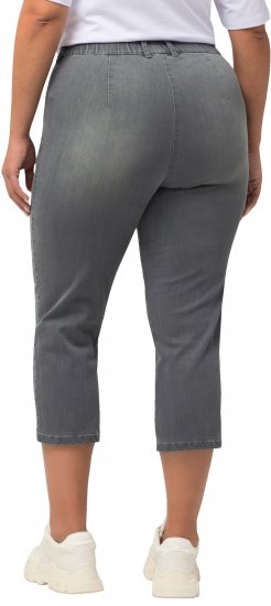 Ulla Popken Cropped Stretch Blend Mony Jeans Denim Blue - Vaqueros & Pantalones de Mujer Tallas Grandes – Plus Size - Vaqueros y pantalones, EU 42-70