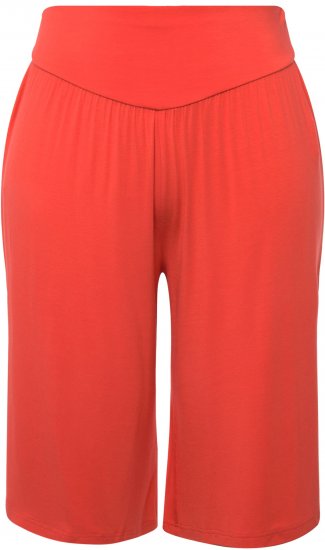 Ulla Popken Wide Leg Flared Bermuda Shorts - Vaqueros & Pantalones de Mujer Tallas Grandes – Plus Size - 