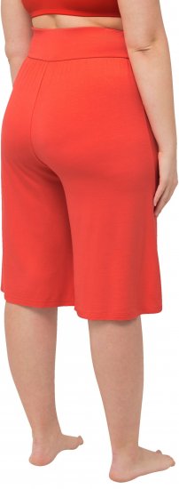 Ulla Popken Wide Leg Flared Bermuda Shorts - Vaqueros & Pantalones de Mujer Tallas Grandes – Plus Size - 