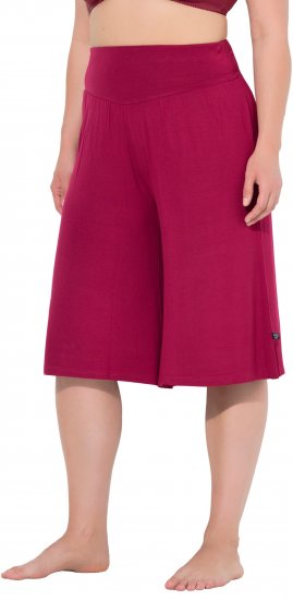 Ulla Popken Wide Leg Flared Bermuda Shorts - Vaqueros & Pantalones de Mujer Tallas Grandes – Plus Size - 