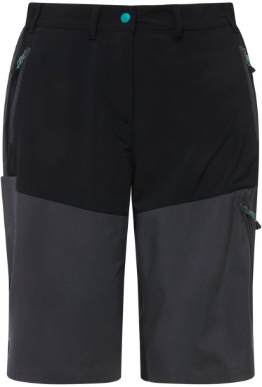 Ulla Popken Water Repellent Nordic Walking Shorts Black - Vaqueros & Pantalones de Mujer Tallas Grandes – Plus Size - Vaqueros y pantalones, EU 42-70