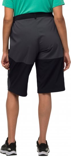 Ulla Popken Water Repellent Nordic Walking Shorts Black - Vaqueros & Pantalones de Mujer Tallas Grandes – Plus Size - Vaqueros y pantalones, EU 42-70