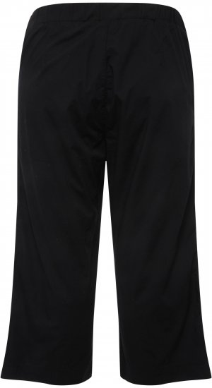 Ulla Popken Cropped Ruby Fit Pants Black - Vaqueros & Pantalones de Mujer Tallas Grandes – Plus Size - Vaqueros y pantalones, EU 42-70