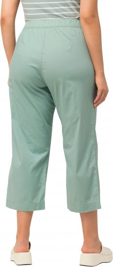 Ulla Popken Cropped Ruby Fit Pants Moss Green - Vaqueros & Pantalones de Mujer Tallas Grandes – Plus Size - 