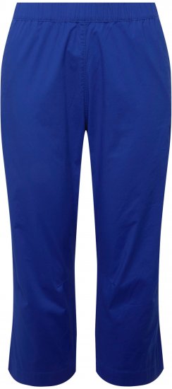 Ulla Popken Cropped Ruby Fit Pants Blue - Vaqueros & Pantalones de Mujer Tallas Grandes – Plus Size - 