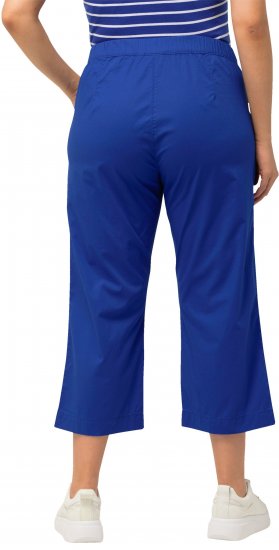 Ulla Popken Cropped Ruby Fit Pants Blue - Vaqueros & Pantalones de Mujer Tallas Grandes – Plus Size - 
