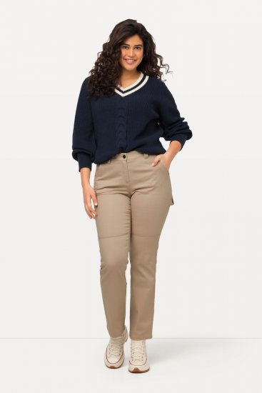 Ulla Popken Bootcut Carpenter Jeans Dark Putty - Ulla Popken - Ulla Popken Ropa de Tallas Grandes