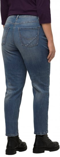 Ulla Popken Thermal Mom Jeans Blue Denim - Vaqueros & Pantalones de Mujer Tallas Grandes – Plus Size - 
