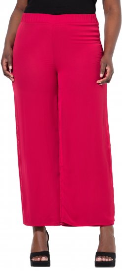 Ulla Popken Layered Chiffon Wide Leg Pants - Vaqueros & Pantalones de Mujer Tallas Grandes – Plus Size - 