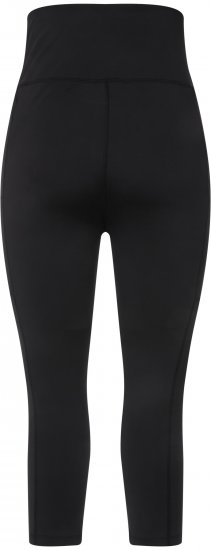 Ulla Popken Cropped High Waisted Leggings Black - Vaqueros & Pantalones de Mujer Tallas Grandes – Plus Size - 