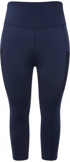 Ulla Popken Cropped High Waisted Leggings Navy - Vaqueros & Pantalones de Mujer Tallas Grandes – Plus Size - 